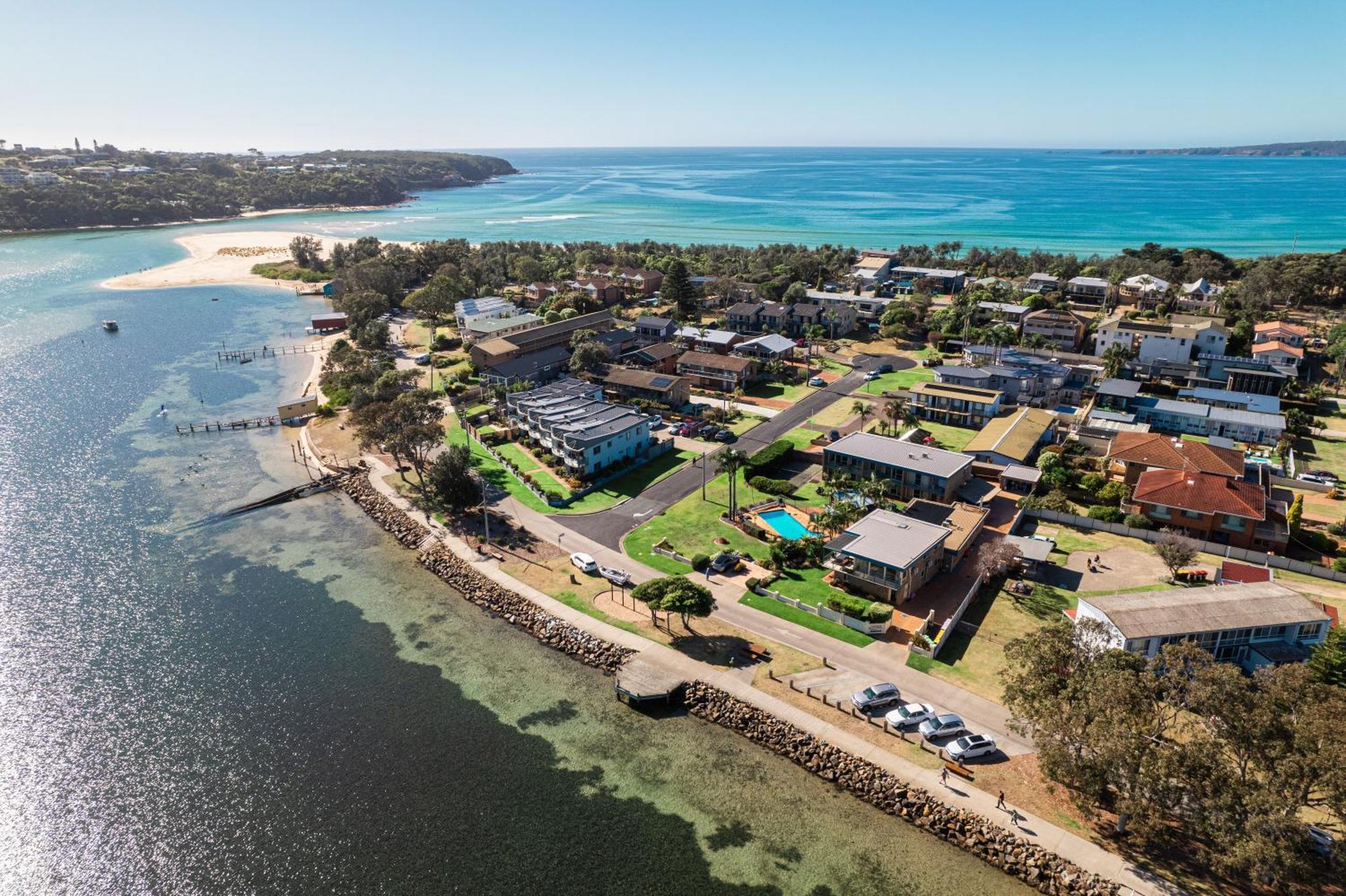 The Retreat Lakeside Merimbula Eksteriør bilde